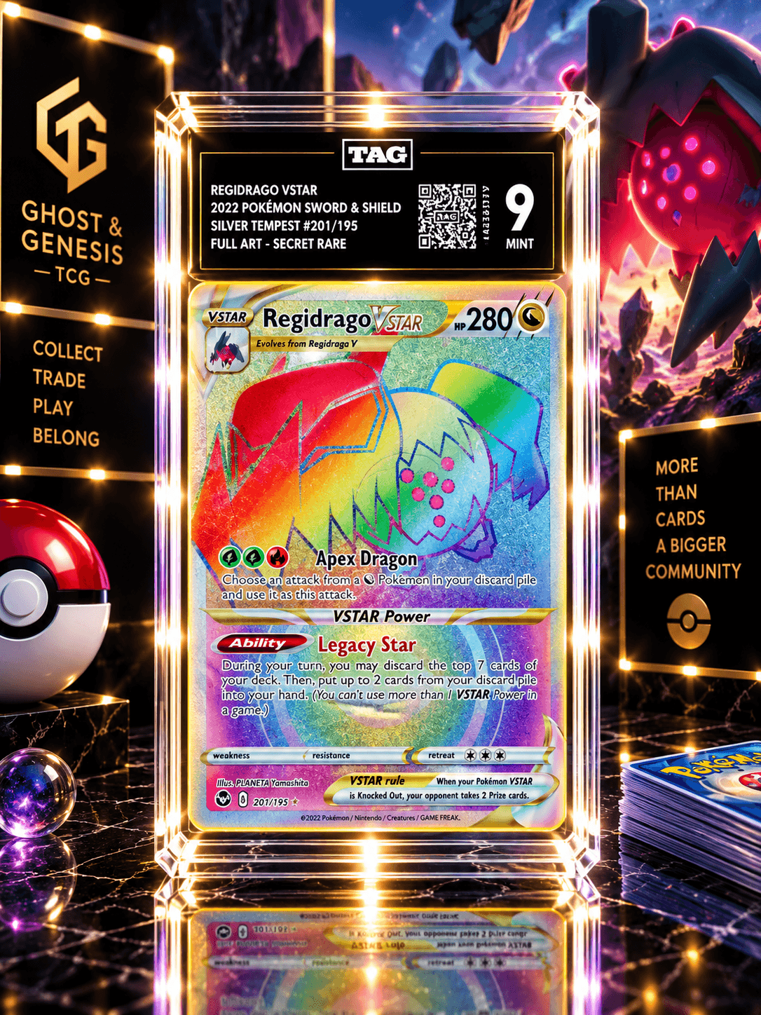 2022 REGIDRAGO VSTAR SEC SILVER TEMPEST