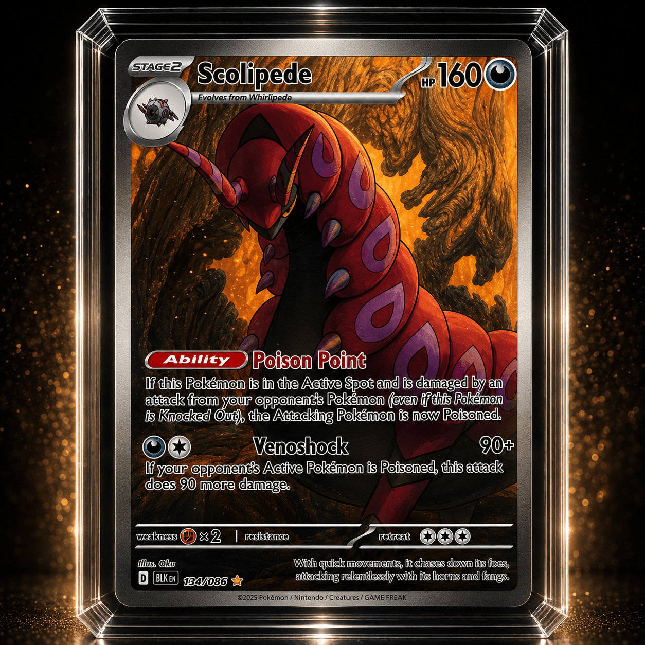 SCOLIPEDE IR BLK 134-086