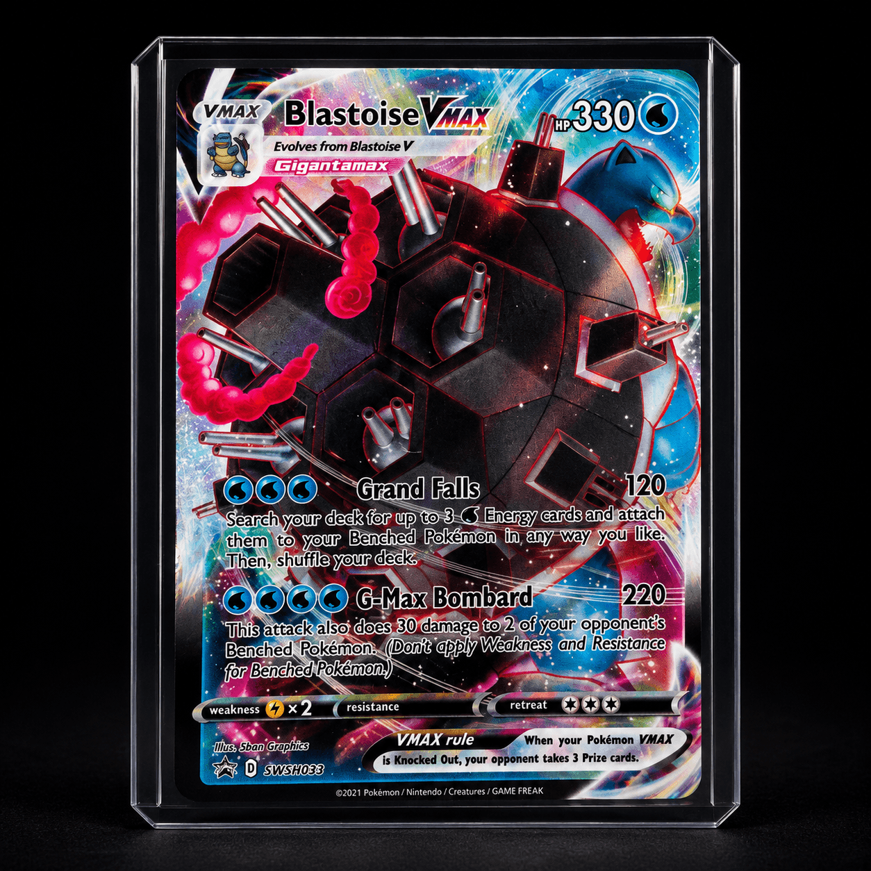 BLASTOISE VMAX SWSH103 PROMO