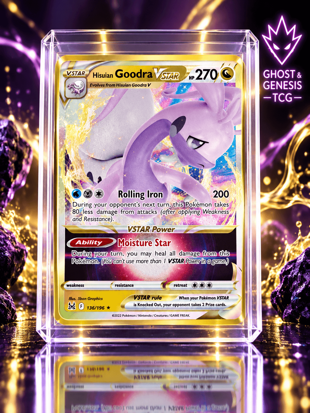 HISUIAN GOODRA VSTAR 136-196