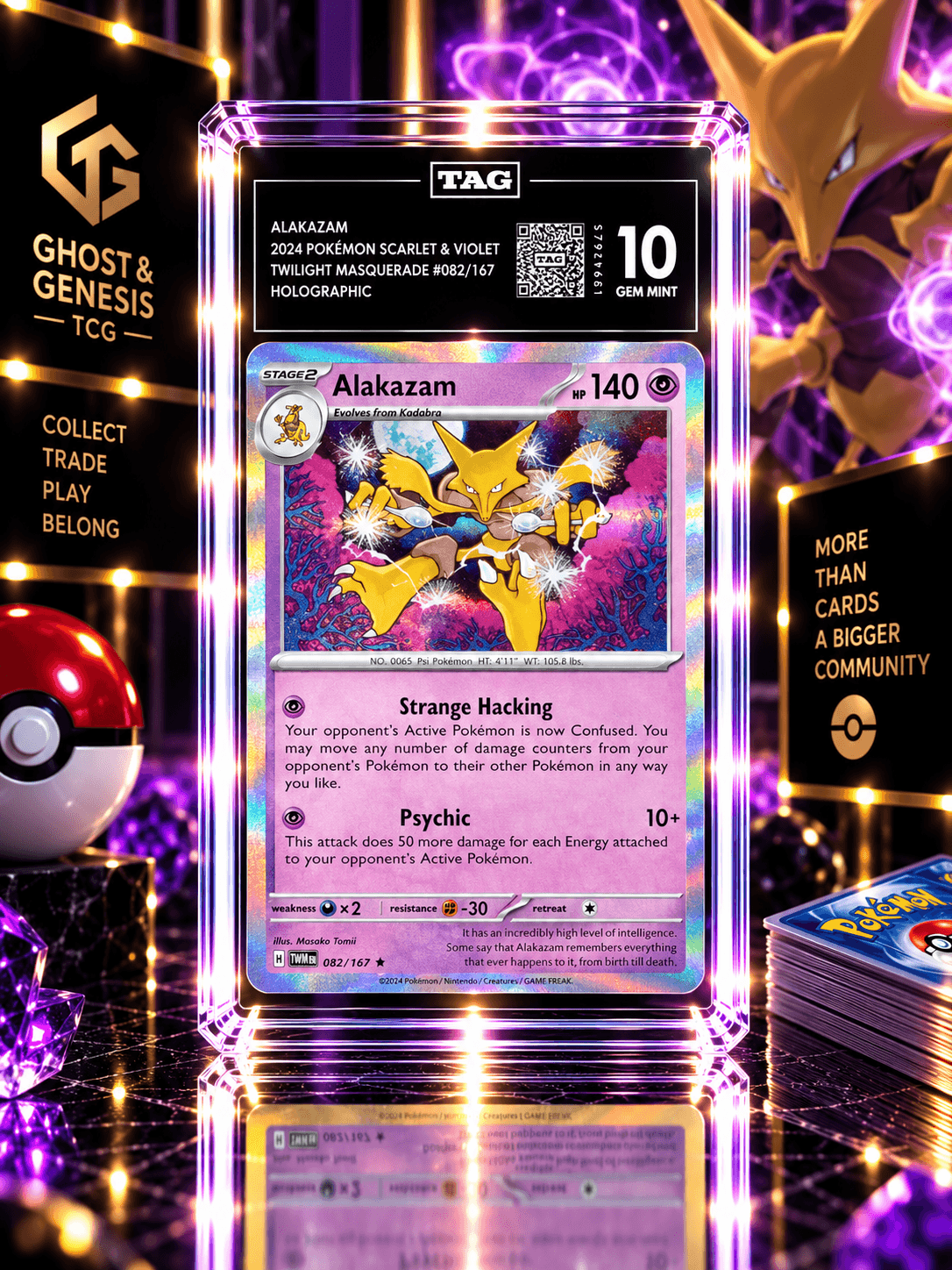 2024 ALAKAZAM HOLO TWM