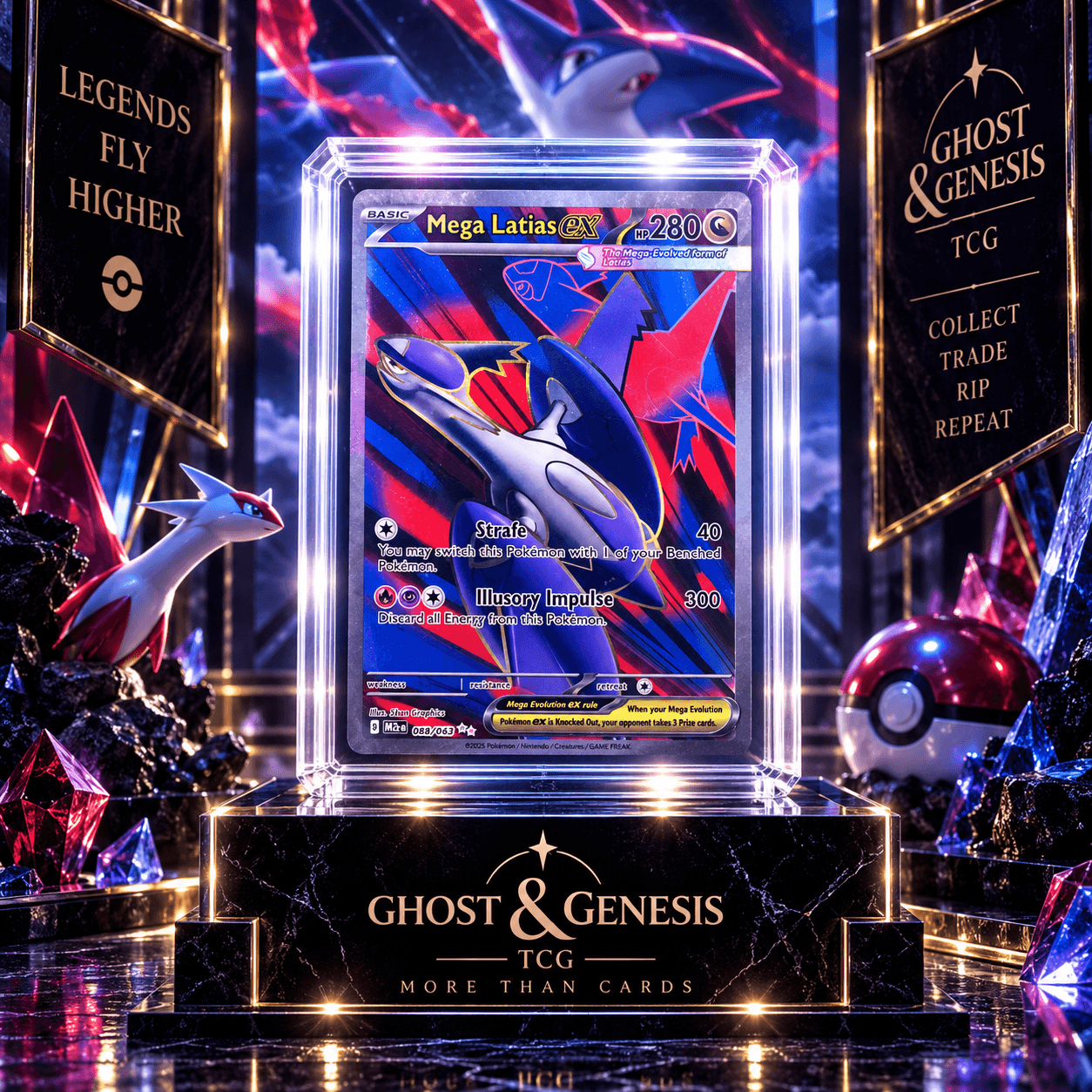 MEGA LATIAS EX UR 163-132