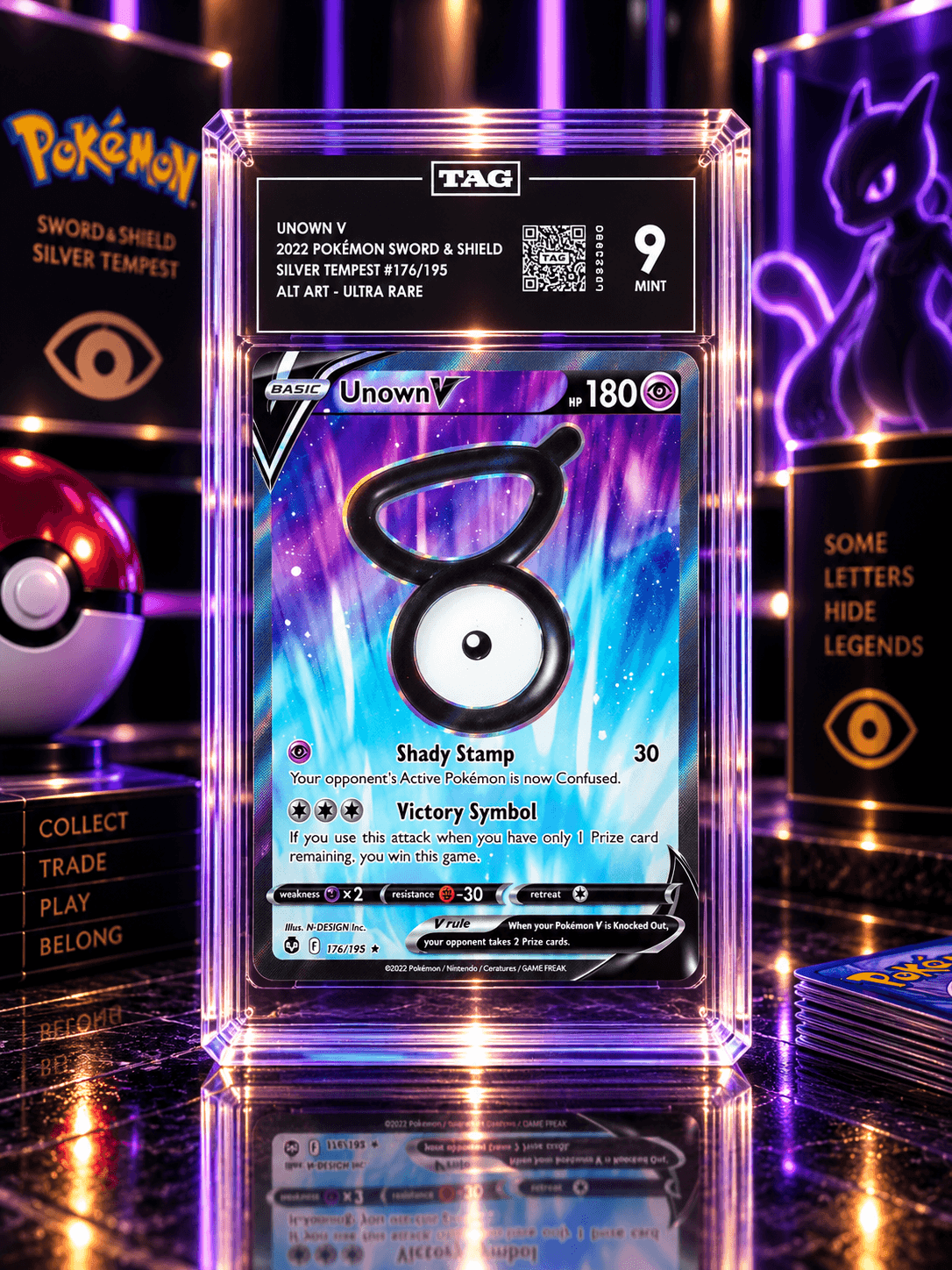 2022 UNOWN V UR SILVER TEMPEST