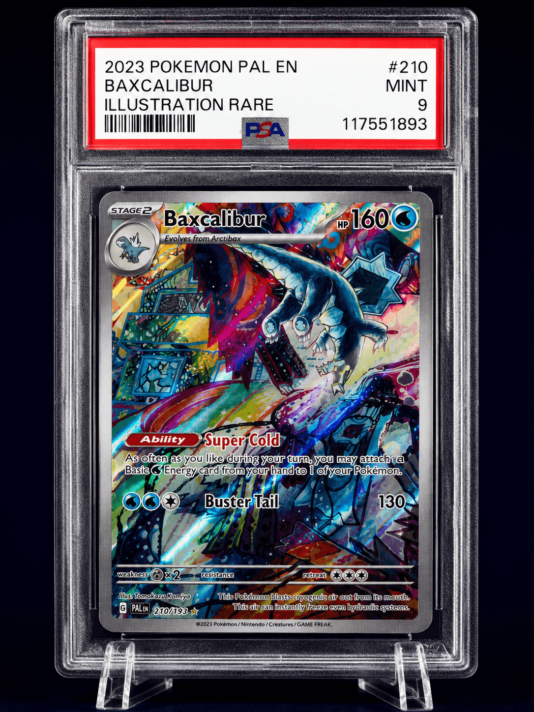 2023 BAXCALIBUR PALDEAN FATES