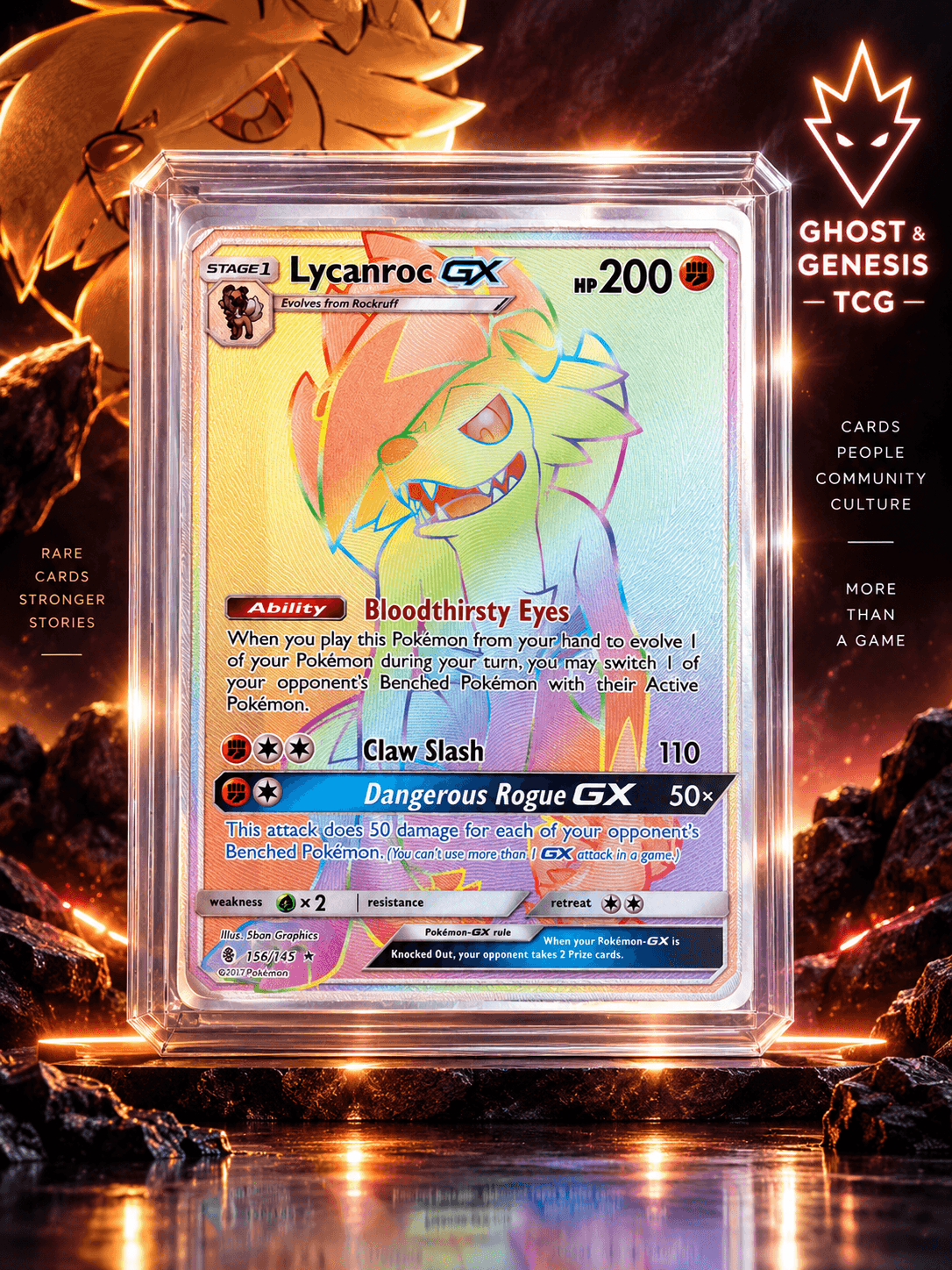 LYCANROC GX 156-145
