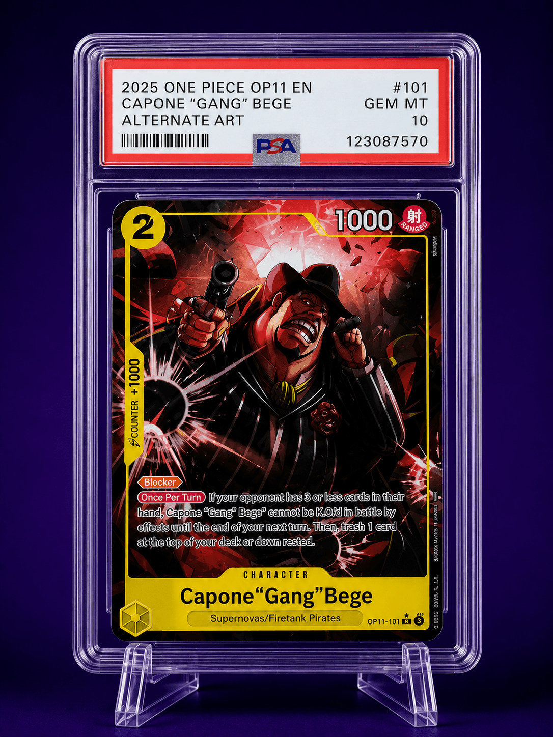 2025 CAPONE GANG BEGE ALT ART OP11