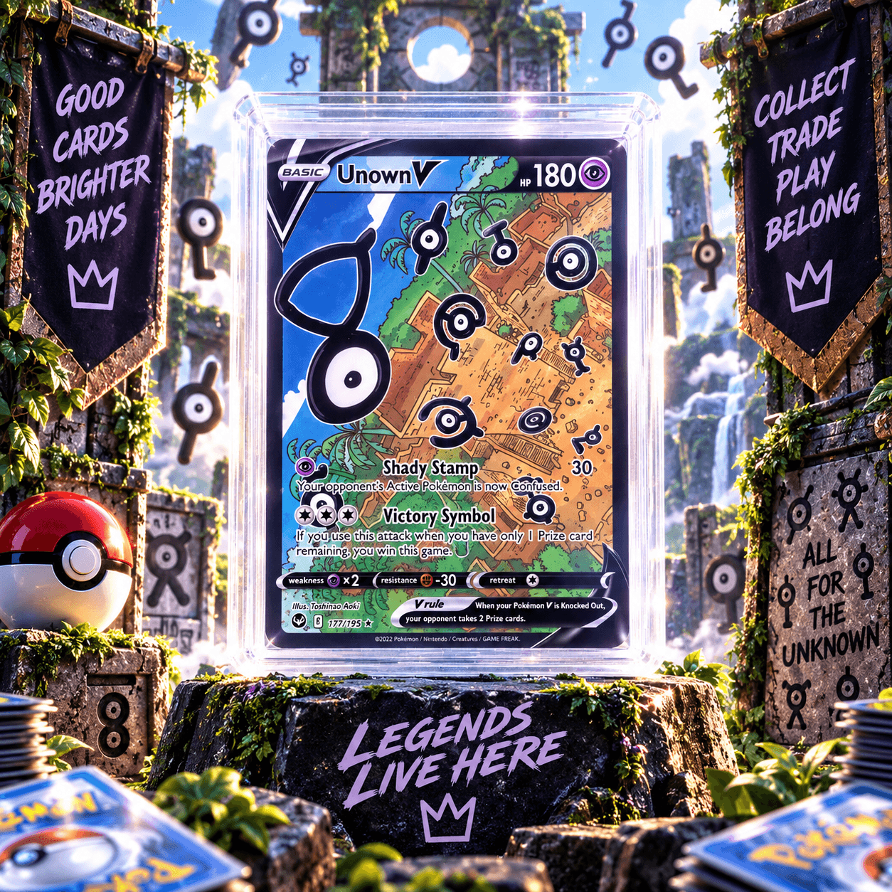 UNOWN V 177-195