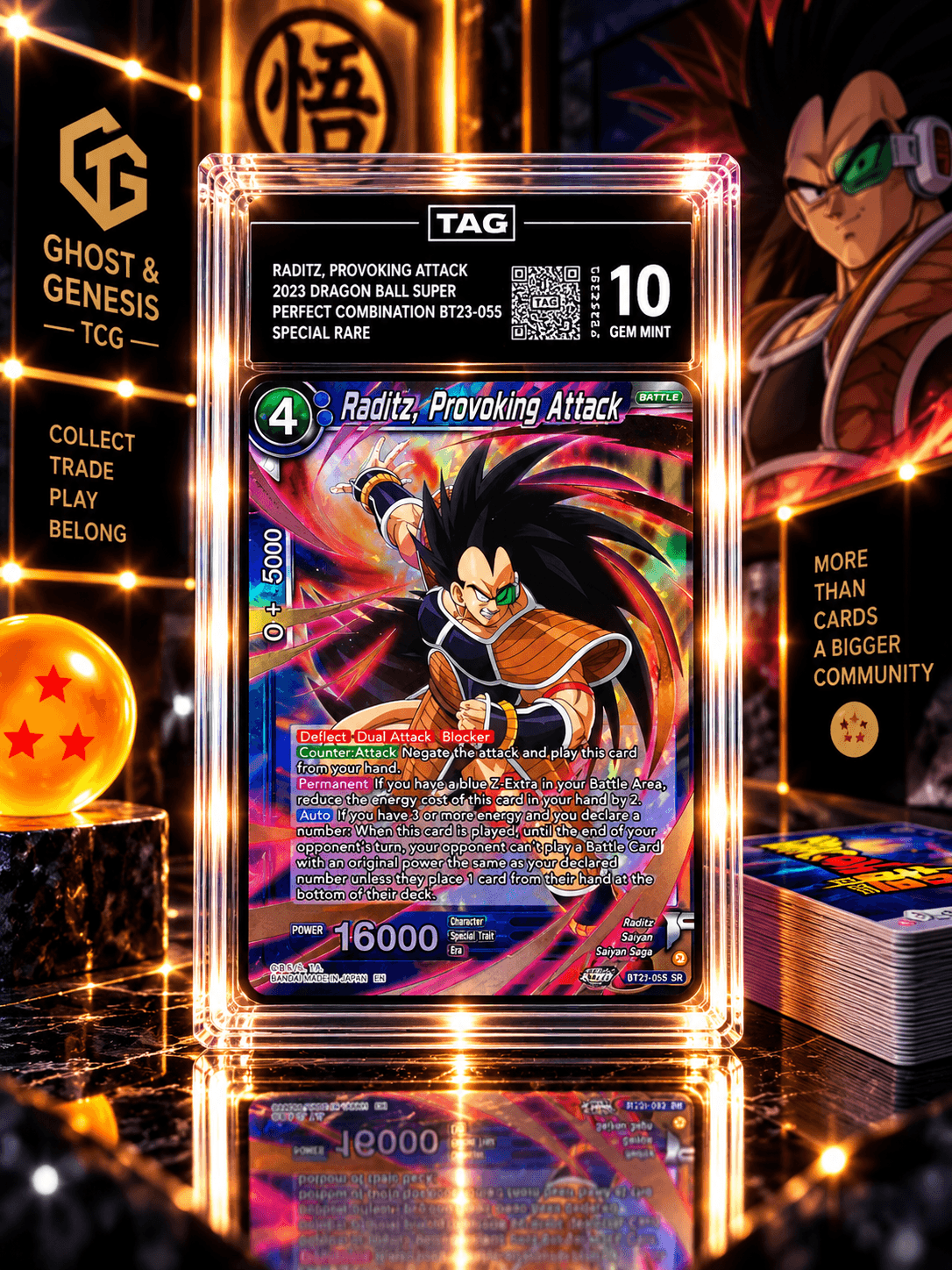 2023 RADITZ SP RARE DBZ SUPER