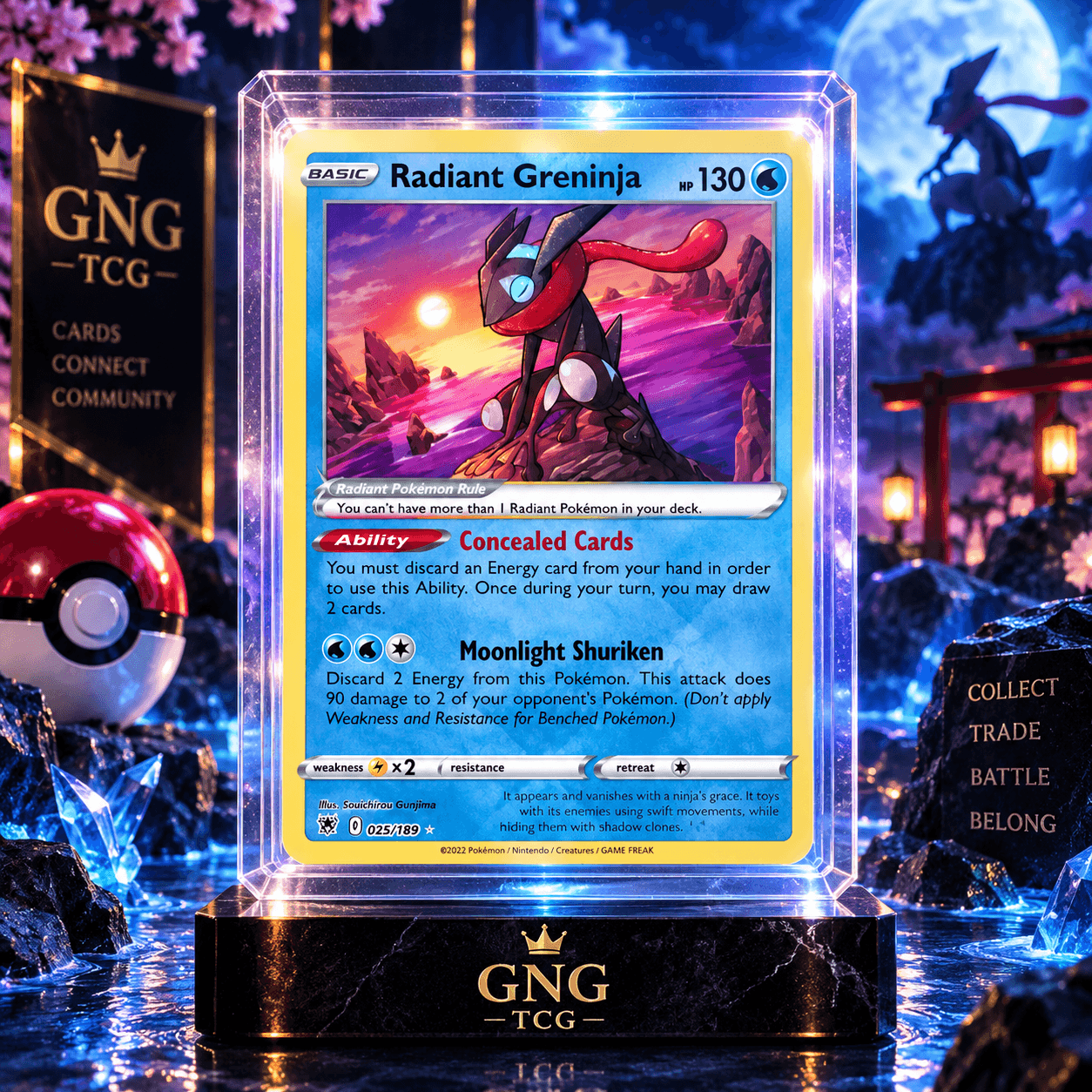 RADIANT GRENINJA 046-189