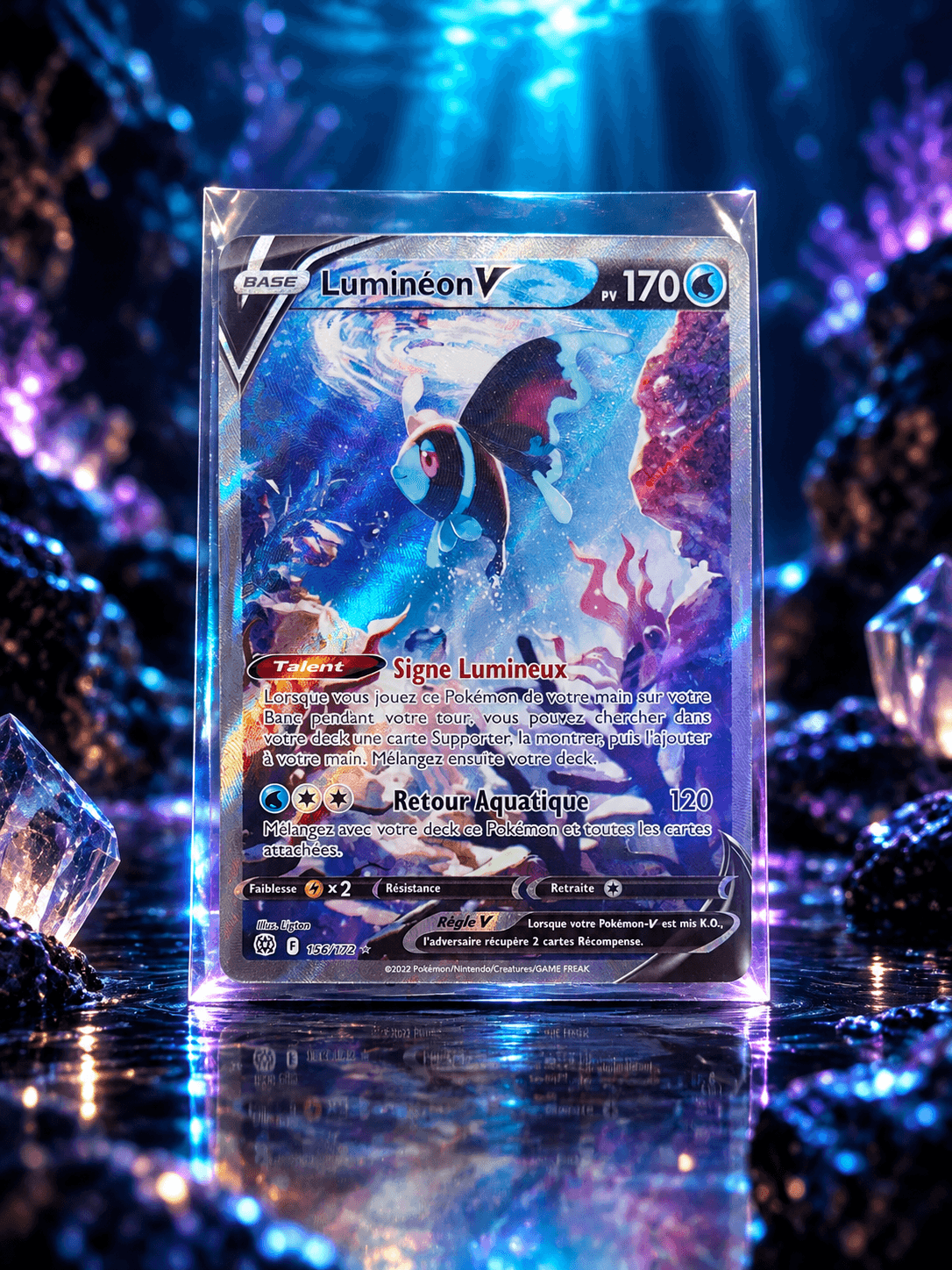 LUMINEON V ALT FULL ART 156-172