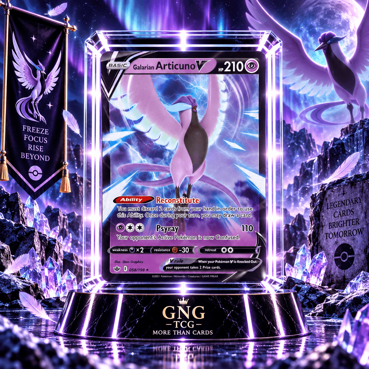 GALARIAN ARTICUNO V 058-198