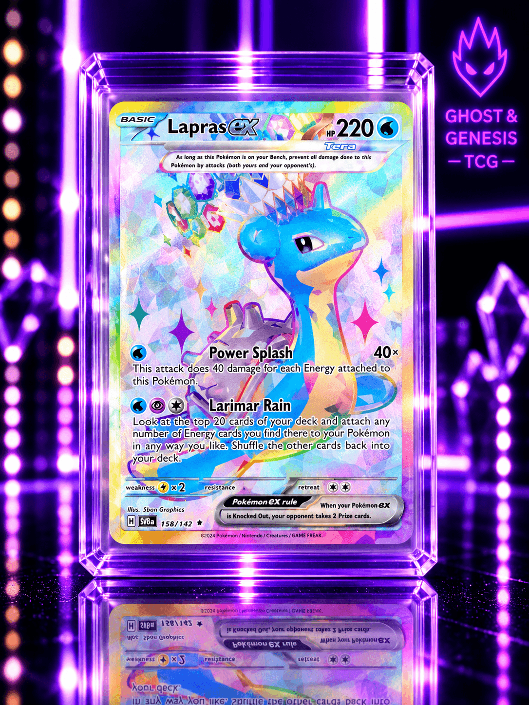 LAPRAS EX SCR 158-142