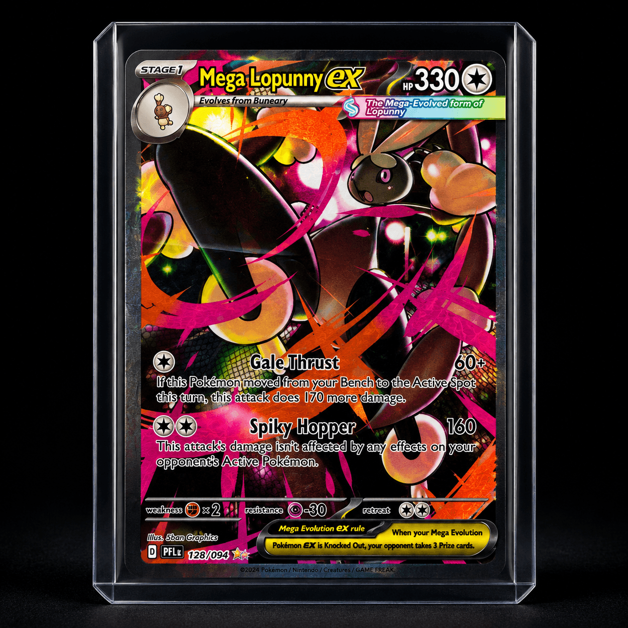 MEGA LOPUNNY EX SIR PFL 128-094