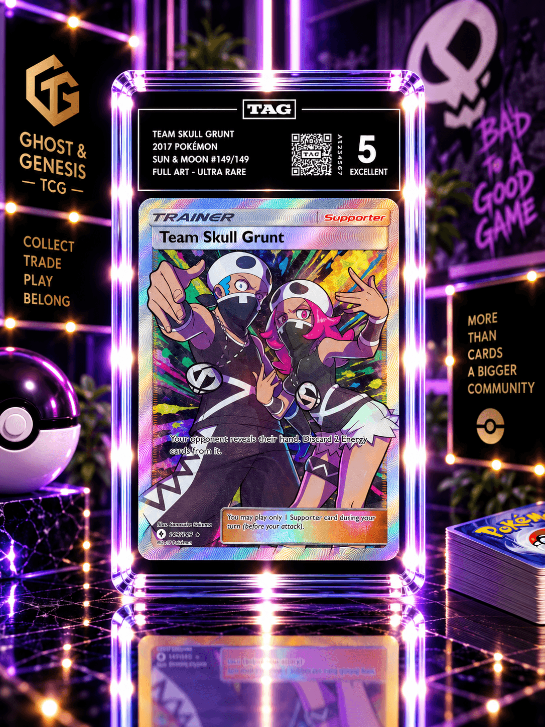 2017 TEAM SKULL GRUNT UR SUN AND MOON