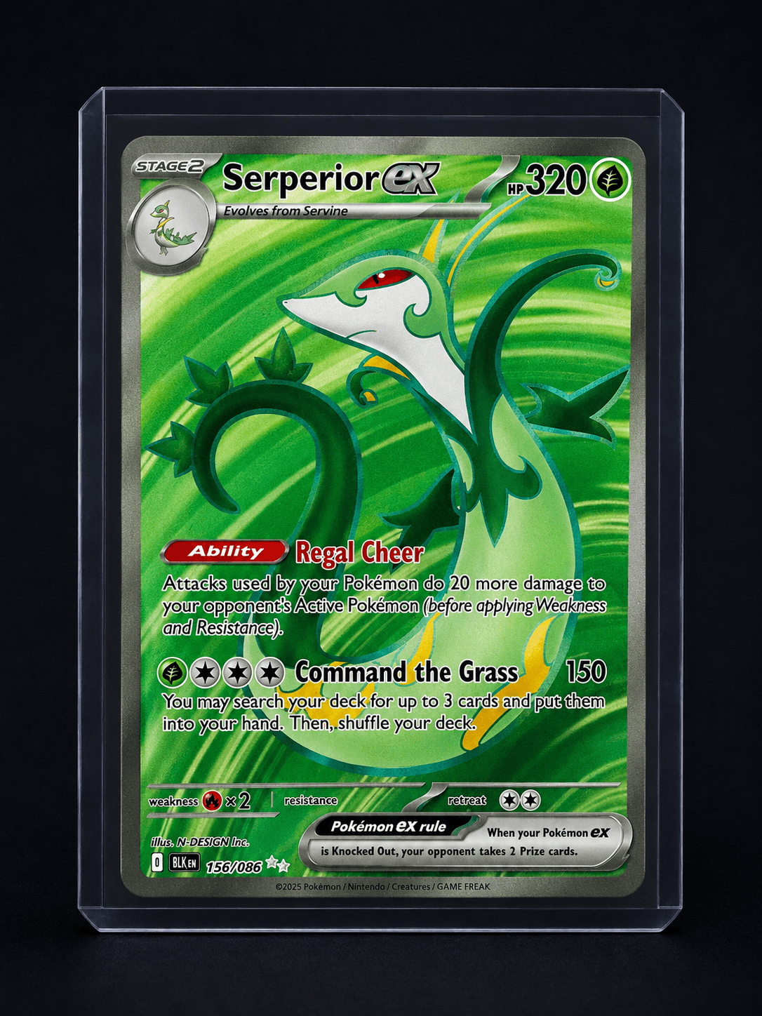 SERPERIOR EX UR BLK 156-086