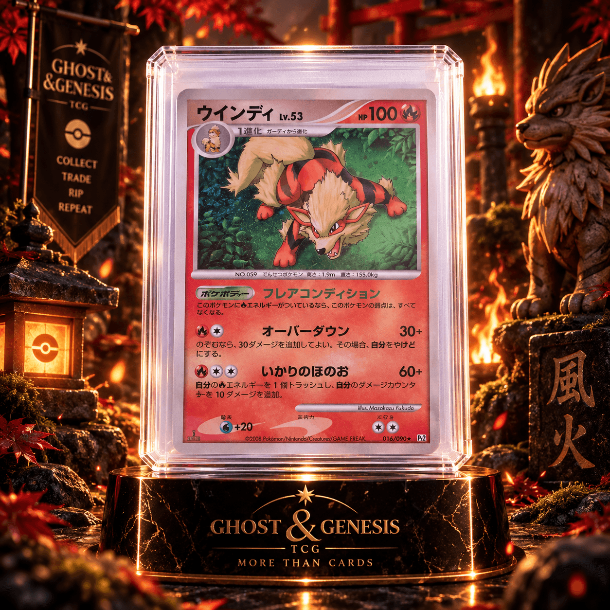 ARCANINE LV.53 010-090