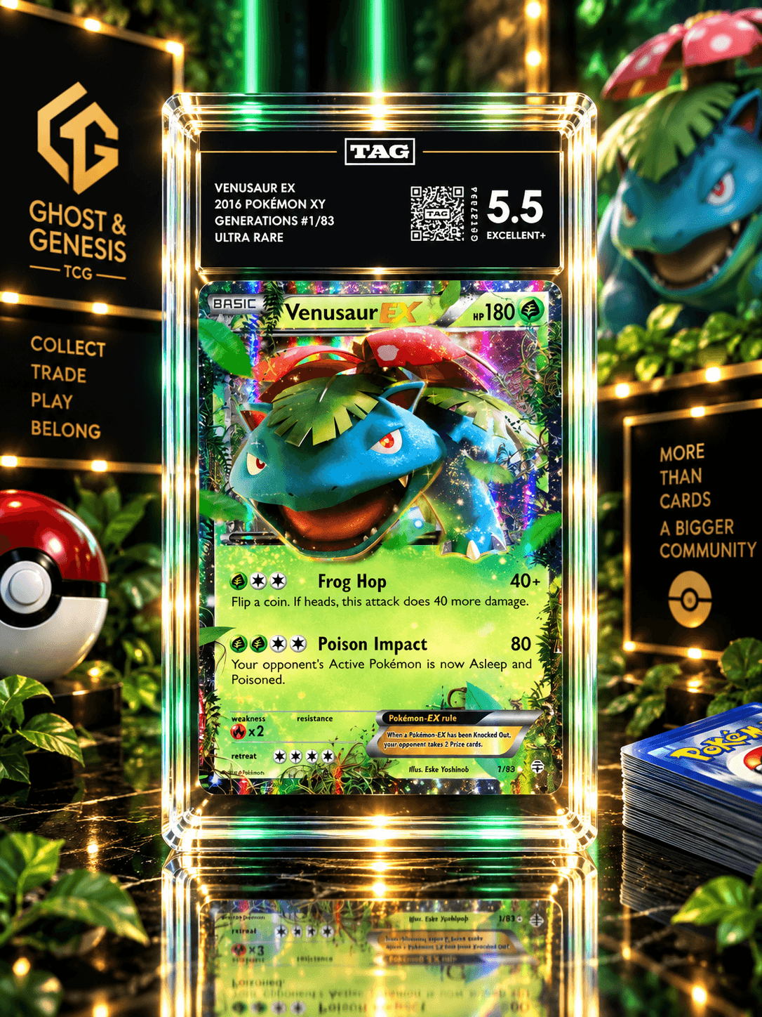 2016 VENUSAUR EX UR XY