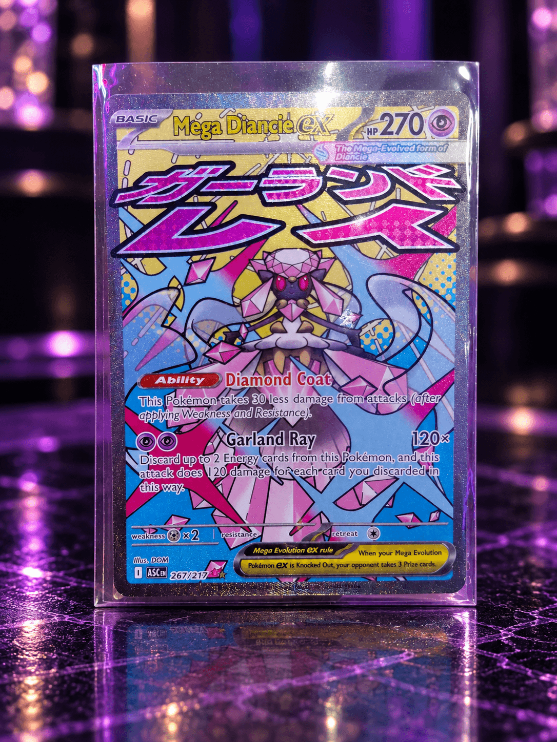 MEGA DIANCIE EX MAR ASC 267-217